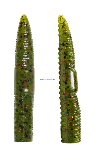 Picture of Lunkerhunt 3"  Finesse Worm - Watermelon Red, 8Pk