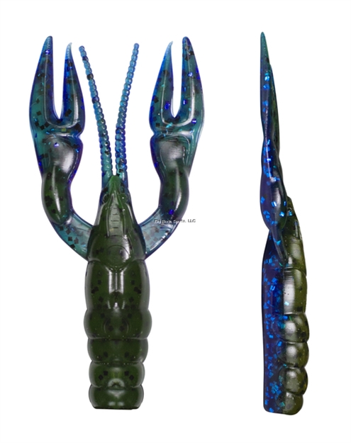 Picture of Lunkerhunt 3" Finesse Craw - Okeechobee Craw, 8Pk