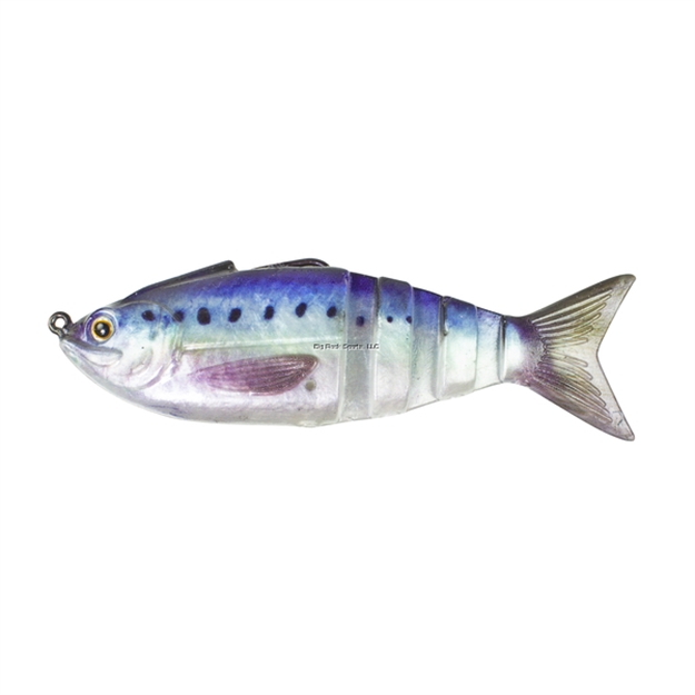 Picture of Lunkerhunt 4.5" Gambit Swimbait -Pre-Rigged, 5/0, 5/8Oz, School