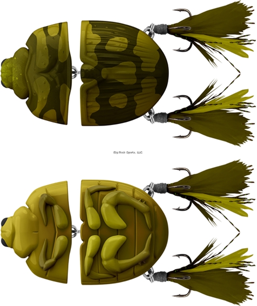 Picture of Lunkerhunt Battle Beetle - Timber - 2.25", 5/8Oz