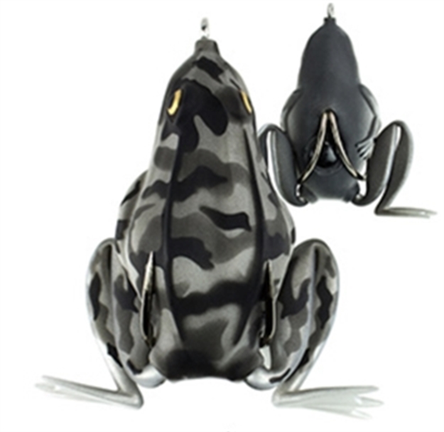 Picture of Lunkerhunt Combat Frog Hollow Body Frog, 2 1/2", 3/4 Oz, Fox Trot, Floating CF04