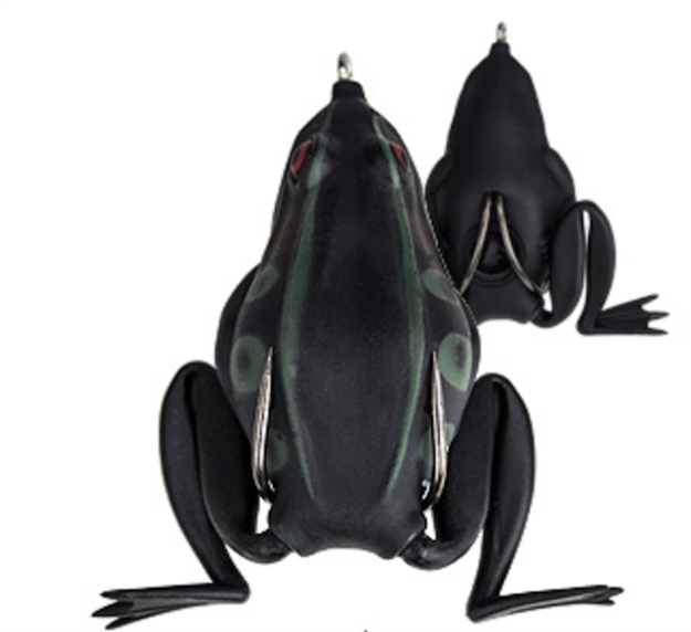 Picture of Lunkerhunt Combat Frog Hollow Body Frog, 2 1/2", 3/4 Oz, Texas Toad, Floating