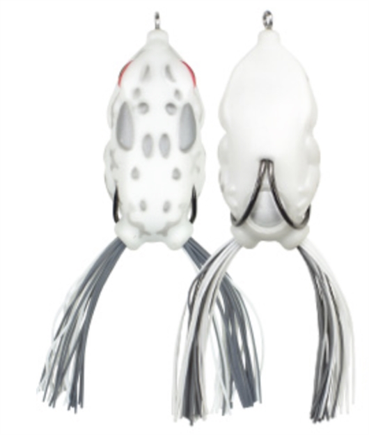 Picture of Lunkerhunt Compact Frog, 2 1/4", 1/2Oz - Ghost CPTF09 628853883900