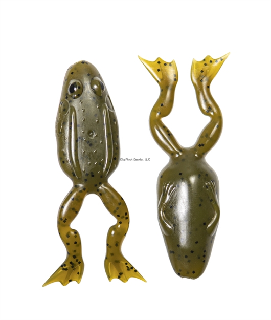 Picture of Lunkerhunt Finesse Frog - 5 Pack - Green Pumpkin - 3", 1/4Oz