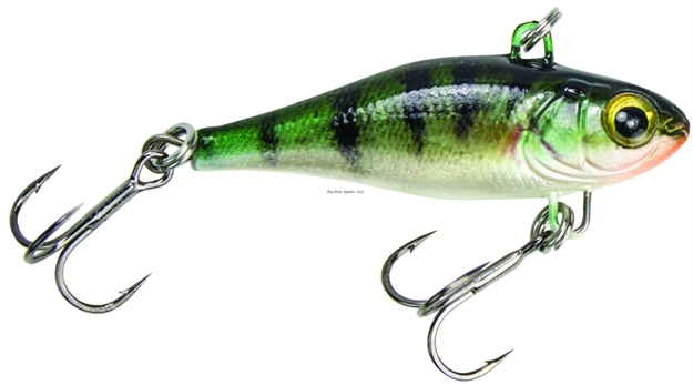 Picture of Lunkerhunt Hatch Natural Lipless Crankbait, 2", 15/16 Oz, Perch, Sinking