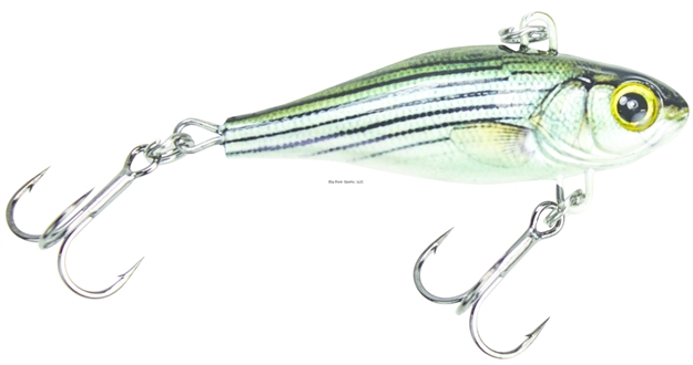 Picture of Lunkerhunt Hatch Natural Lipless Crankbait, 2", 15/16 Oz, White Bass, Sinking