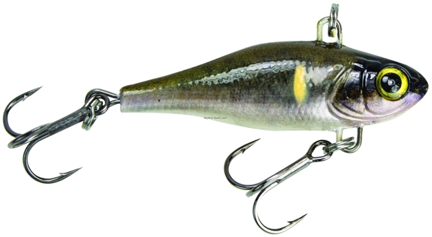 Picture of Lunkerhunt Hatch Spin Lipless Crankbait With Spinner Tail, 2", 1 Oz, Common Shiner