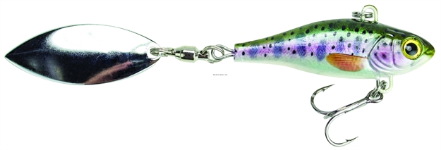 Picture of Lunkerhunt Hatch Spin Lipless Crankbait With Spinner Tail, 2", 1 Oz, Rainbow