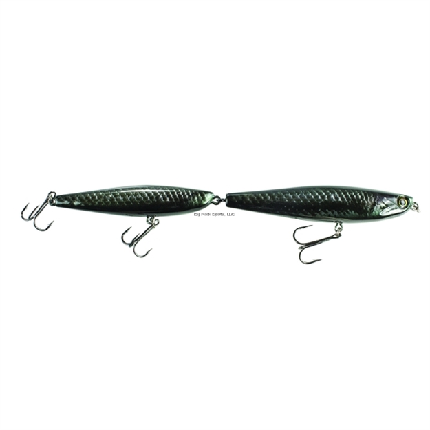 Picture of Lunkerhunt Link Floating Stick Bait, 5/8 Oz, 6.75", Black Mamba