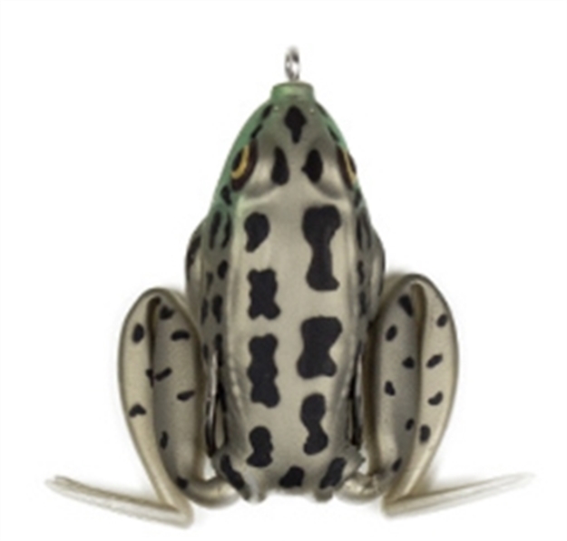 Picture of Lunkerhunt Lunker Frog Hollow Body Frog, 2 1/4" AT Rest/4 1/2" Extend, 1/2 Oz, Bullfrog, Floating LF09 628853460095