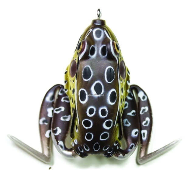 Picture of Lunkerhunt Lunker Frog Hollow Body Frog, 2 1/4" AT Rest/4 1/2" Extend, 1/2 Oz, Croaker, Floating LF04