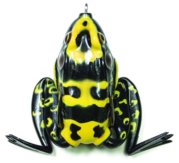 Picture of Lunkerhunt Lunker Frog Hollow Body Frog, 2 1/4" AT Rest/4 1/2" Extend, 1/2 Oz, Poison, Floating LF07 628853460071