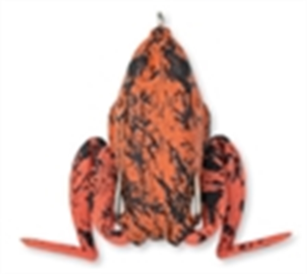 Picture of Lunkerhunt Lunker Frog Hollow Body Frog, 2 1/4" AT Rest/4 1/2" Extend, 1/2 Oz, Rockytoad, Floating LF02 628853460026