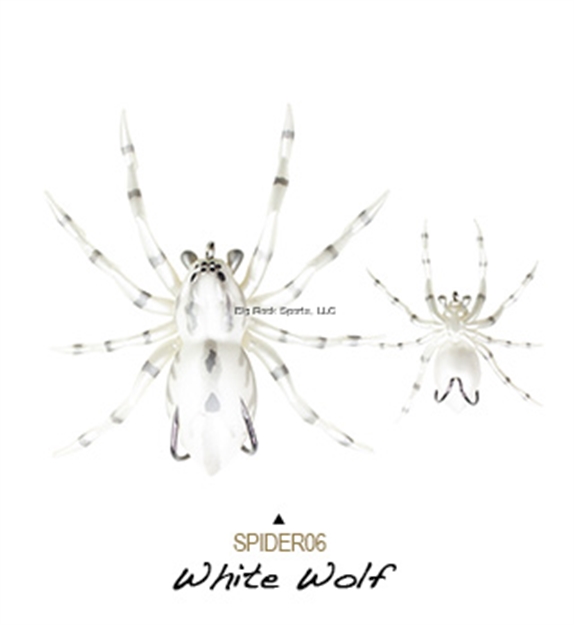 Picture of Lunkerhunt Phantom Spider - White Wolf - 2", 1/4Oz SPIDER06