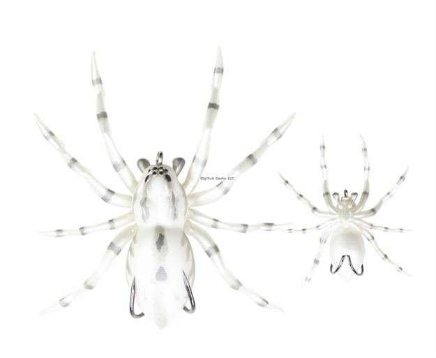 Picture of Lunkerhunt Phantom Spider - White Wolf - 2.25", 1/2Oz - Size 3/0 Hook LSPIDER06