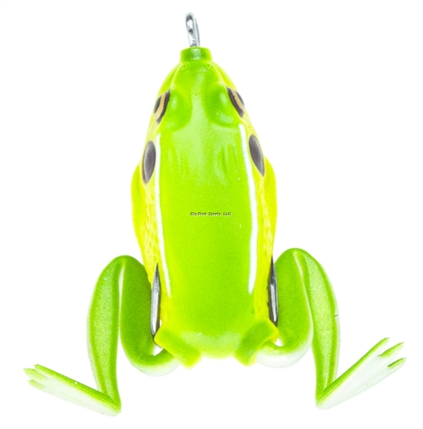 Picture of Lunkerhunt Pocket Frog Hollow Body Frog, 1 3/4" AT Rest/2 1/2" Extend, 1/4 Oz, Bullfrog Hollow Body Frog, Floating