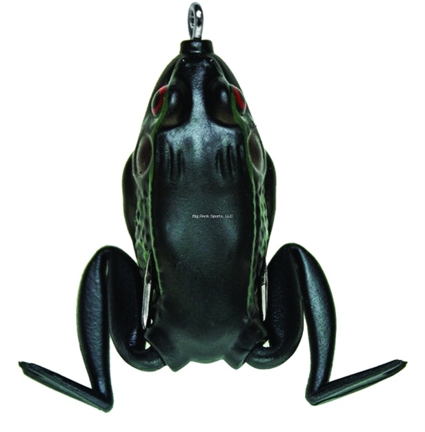 Picture of Lunkerhunt Pocket Frog Hollow Body Frog, 1 3/4" AT Rest/2 1/2" Extend, 1/4 Oz, Texas Toad, Floating