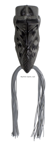 Picture of Lunkerhunt Popping Bug - Charcoal - 2.75", 1/2Oz