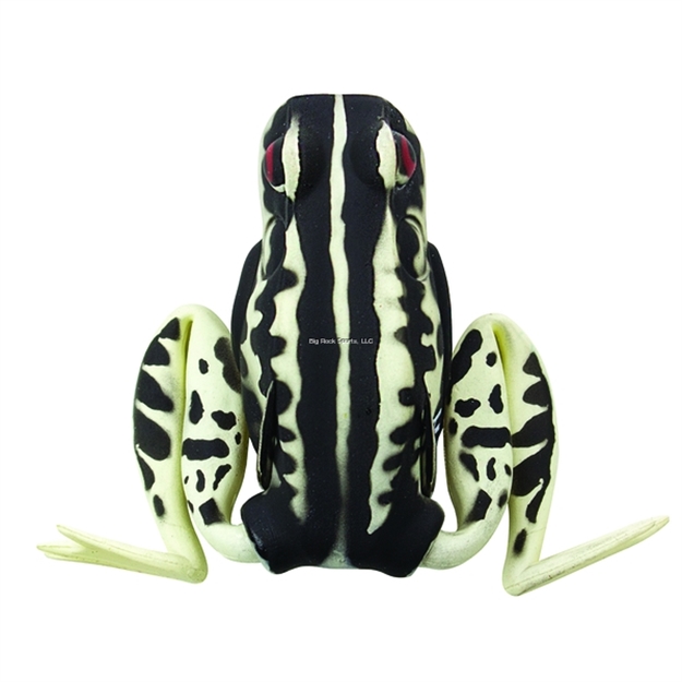 Picture of Lunkerhunt Popping Frog Hollow Body Frog, 2 1/4" AT Rest/1 3/4" Extend, 1/2 Oz, Bark, Floating