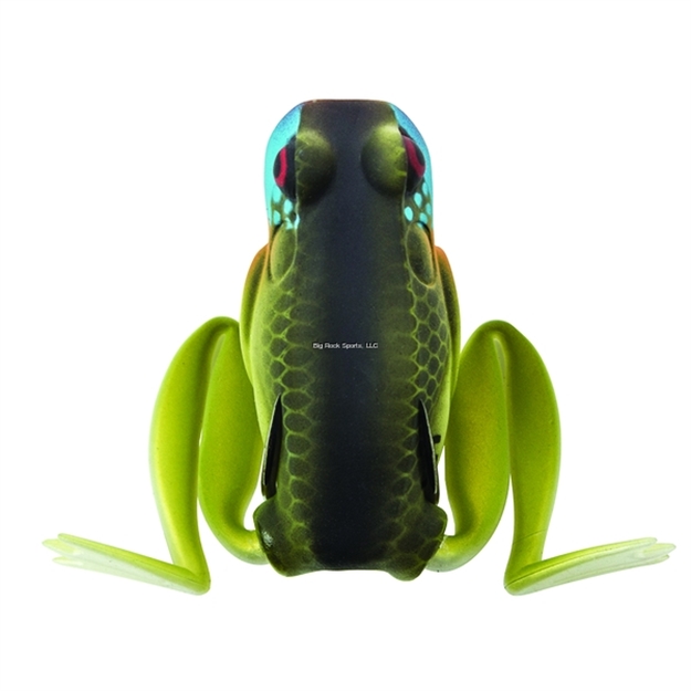 Picture of Lunkerhunt Popping Frog Hollow Body Frog, 2 1/4" AT Rest/1 3/4" Extend, 1/2 Oz, Bluegill, Floating