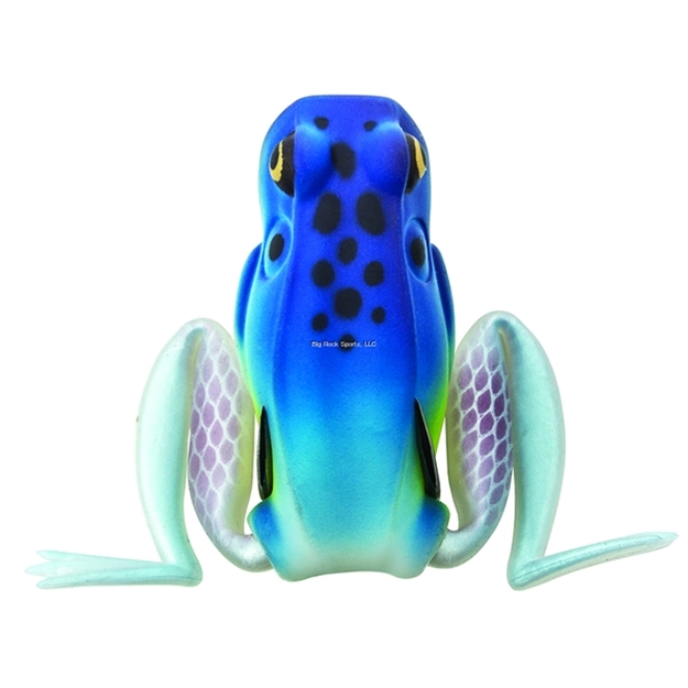 Picture of Lunkerhunt Popping Frog Hollow Body Frog, 2 1/4" AT Rest/1 3/4" Extend, 1/2 Oz, Herring, Floating