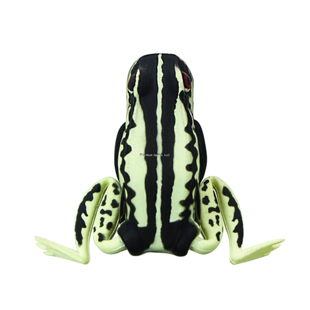 Picture of Lunkerhunt Popping Frog Hollow Body Frog, 2 1/4" AT Rest/1 3/4" Extend, 1/4 Oz, Bark, Floating