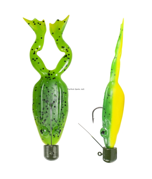 Picture of Lunkerhunt Pre-Rigged Finesse Frog - Leopard - 3", 1/4Oz