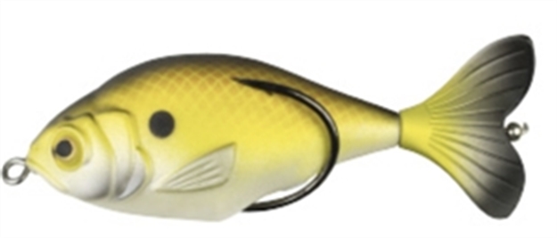 Picture of Lunkerhunt 3.25" Shad Propfish - Floating, 1/2 Oz, Ghost SHADPRF05