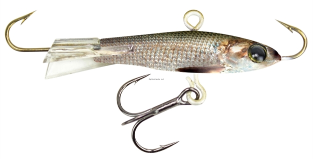 Picture of Lunkerhunt Straight UP Jig Jr, 1 1/2", 3/16Oz, Gizzard Shad