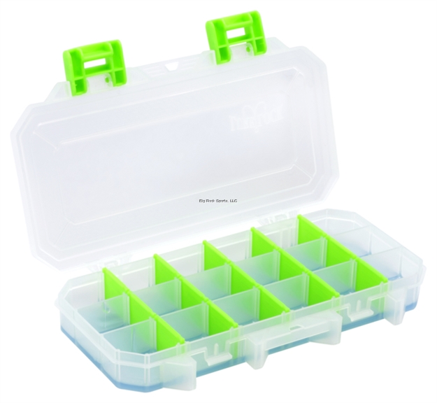 Picture of Lure Lock Small Utility Box With 3 Cavity, Ocean Blue Gel And Green Dividers