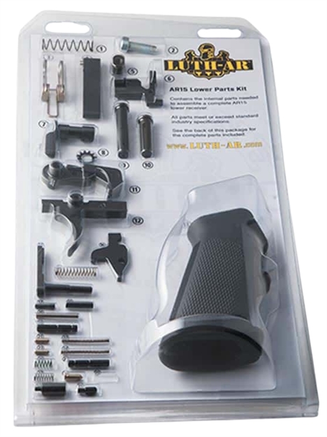 Picture of  Luth-Ar Lrpk-308 Lower Parts Kit Complete AR Platform 308 Cal 812058030089