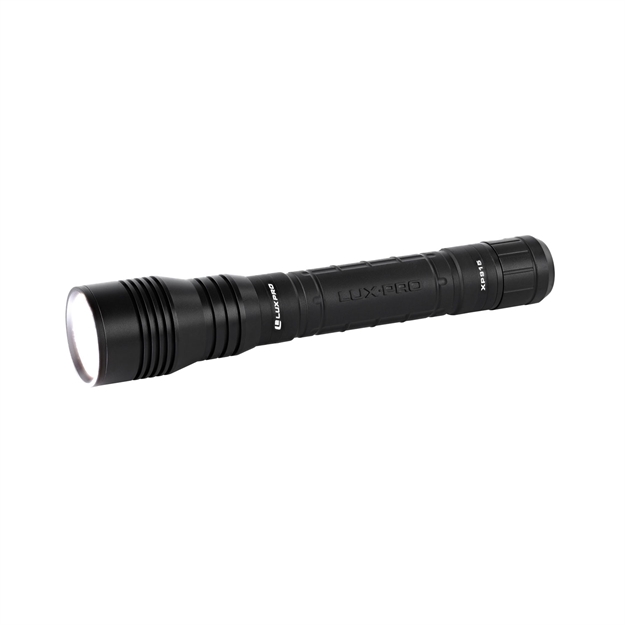 Picture of Luxpro 1600 Lumen Rechargeable Flashlight, Direct Micro-Usb Port, Micro Usb Cable Provided, Tackgrip