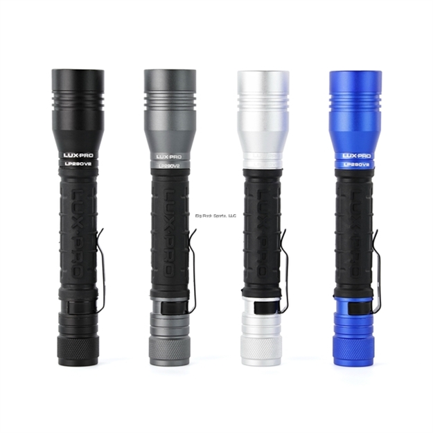 Picture of Luxpro Flashlight W/Pocket Clip, 280Lumen, 3-Modes