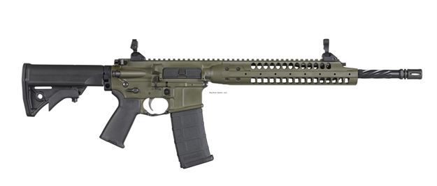 Picture of Lwrc CA Compliant Ic-A5 Semi Auto Rifle, 556 Nato 16" OD Green