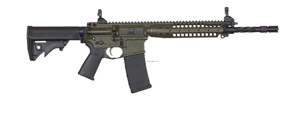 Picture of Lwrc CA Compliant IC Enhanced Semi Auto Rifle, 556 Nato 14" OD Green