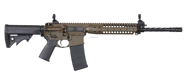Picture of Lwrc CA Compliant IC Enhanced Semi Auto Rifle, 556 Nato 16" Patriot Brw