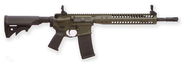 Picture of Lwrc CA Compliant Ic-Spr Semi Auto Rifle, 556 Nato 14" OD Greeen