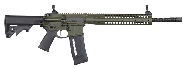 Picture of Lwrc CA Compliant Six8 A5 Semi Auto Rifle, 6.8Mm Spc 14" OD Green Six8rodg16sprcac