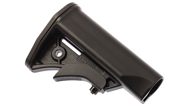 Picture of  Lwrc 2000124A01 Compact  Black Synthetic Adjustable For Ar-15, M16 With Mil-Spec Tube (Tube Not Included) 859890005837