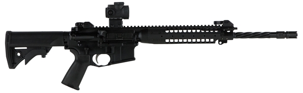 Picture of Lwrc IC Enhan 5.56Mm 16 Blk Trij Mro Flip Sights