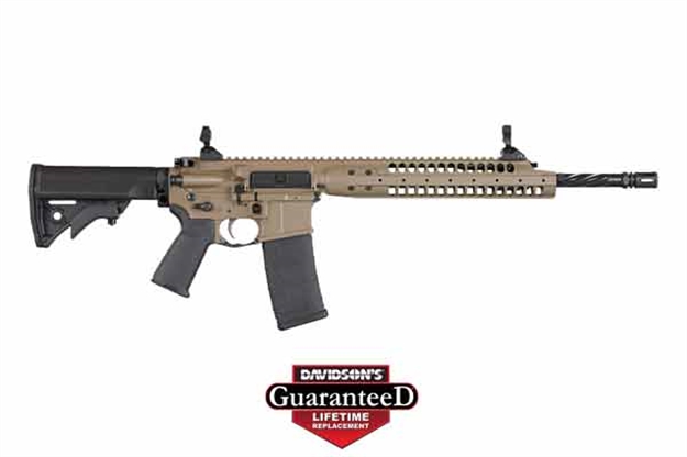 Picture of Lwrc Ic-A5 Auto Carbine 5.56 Nato Skirmish Sights 2-Pos Gas Block,16.1" Bbl Fde Cerakote, Adj Stock, 30 RD ICA5R5CK16