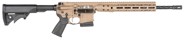 Picture of  Lwrc Icdir5ck16mlcac Individual Carbine *Ca Compliant 5.56X45mm Nato 10+1 16.10" Barrel, Exclusive Flat Dark Earth Anodized Receiver, A2 Flash Hider, Adjustable Stock, Magpul Moe+ Grip, Optics Ready 853143008361