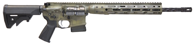 Picture of  Lwrc Icdir5fdc16mlcac Lwrci Direct Impingement *Ca Compliant 5.56X45mm Nato 16.10" 10+1, Multicam Rec, Black Oem Stock, Magpul Moe+ Grip