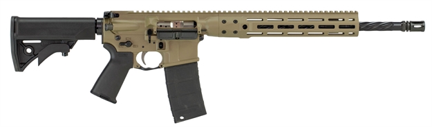 Picture of  Lwrc Icdir5ck16ml Individual Carbine Direct Impingement 5.56X45mm Nato 30+1 16.10" Barrel, Exclusive Flat Dark Earth Anodized Receiver, A2 Flash Hider, 6 Position Stock, Magpul Moe Grip, Optics Ready
