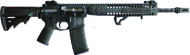 Picture of Lwrc Semi-Auto Carbine 5.56 Nato IC Spr Fully Ambidextrous Sniper Grey Limited Edition OF 200 Geissele 3G Trigger