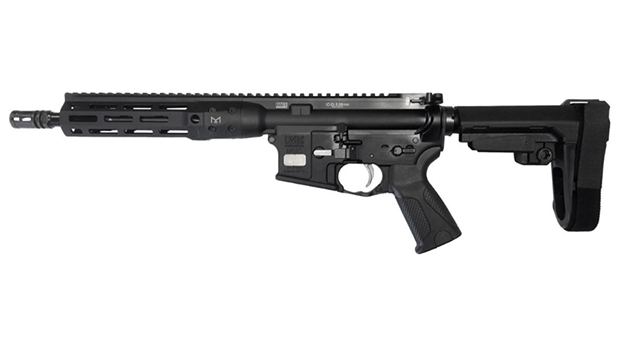 Picture of Lwrci Ic-Di 5.56 10.5" TB Mlok Sba Brace Black 30-Rd ICDIP5B10SBA3ML