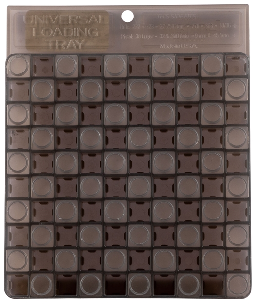 Picture of  Lym 576361 Unv Reloading Tray 50-Rnd Clear Smoke -