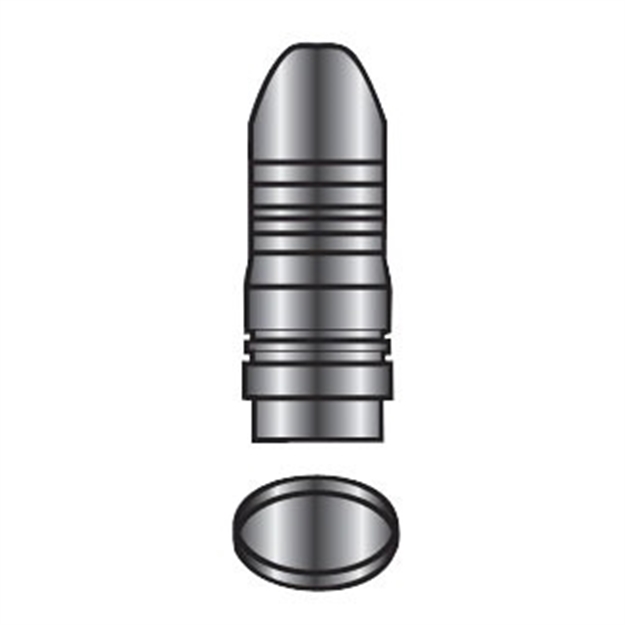 Picture of Lyman 225646 Dual Cavity Mould 22 Cal 55 GR