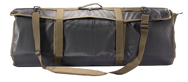 Picture of  Lyman 7837852 Tac-Mat HD Long Range Padded Shooting Mat Black 1000D Nylon 36"-87" Long 011516778529