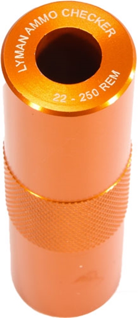 Picture of Lyman Ammo Checker 22-250 Rem Aluminum 7833040 011516730404